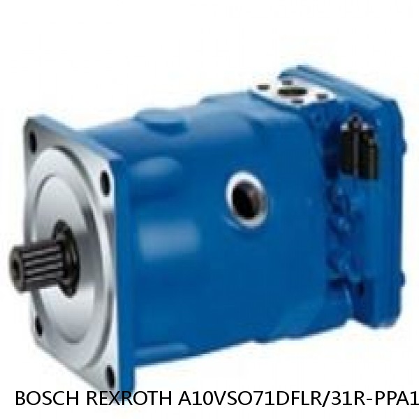 A10VSO71DFLR/31R-PPA12N00 (70Nm) BOSCH REXROTH A10VSO Variable Displacement Pumps