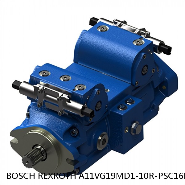 A11VG19MD1-10R-PSC16F001S BOSCH REXROTH A11VG Hydraulic Pumps