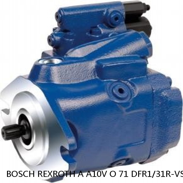 A A10V O 71 DFR1/31R-VSC11N00 -SO42 BOSCH REXROTH A10VO Piston Pumps