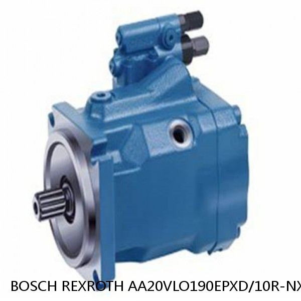 AA20VLO190EPXD/10R-NXDXXN00XP-S BOSCH REXROTH A20VLO Hydraulic Pump