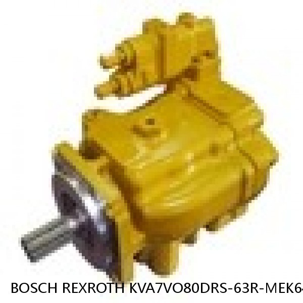 KVA7VO80DRS-63R-MEK64 BOSCH REXROTH KVA7VO HYDRAULIC PISTON PUMP