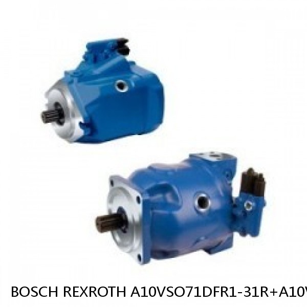 A10VSO71DFR1-31R+A10VSO18DFR1-31R BOSCH REXROTH A10VSO Variable Displacement Pumps