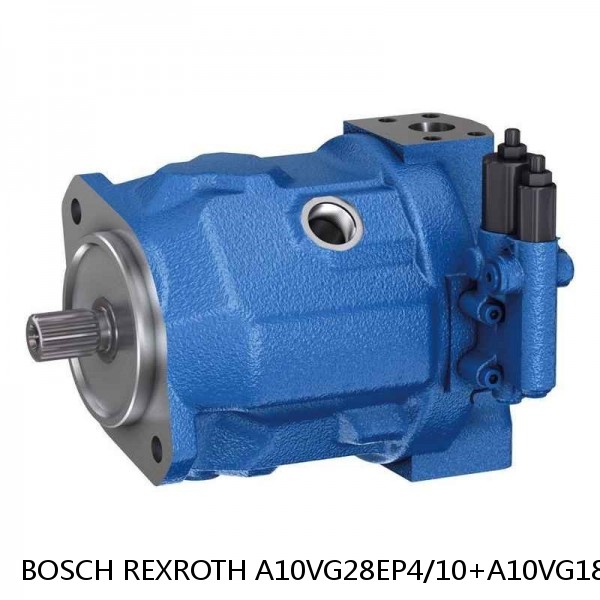 A10VG28EP4/10+A10VG18EP4/1 BOSCH REXROTH A10VG Axial piston variable pump
