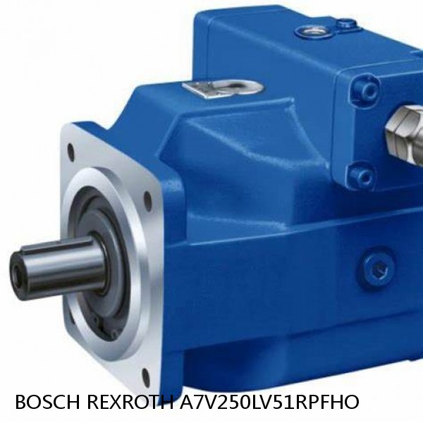 A7V250LV51RPFHO BOSCH REXROTH A7V HYDRAULIC PISTON PUMP