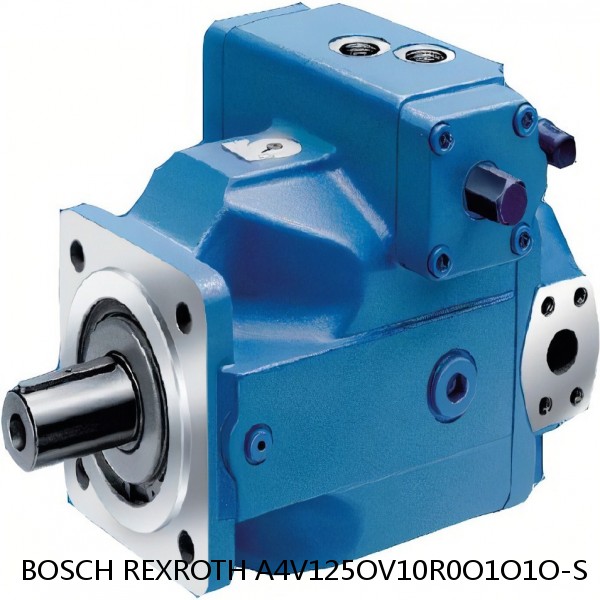 A4V125OV10R0O1O1O-S BOSCH REXROTH A4V Variable Pumps