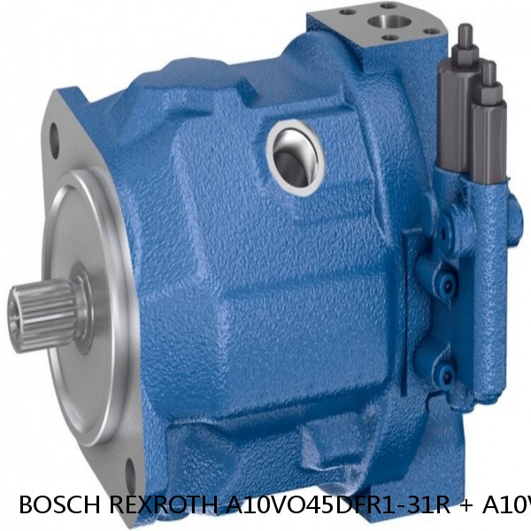 A10VO45DFR1-31R + A10VO45DFR1-31R BOSCH REXROTH A10VO Piston Pumps