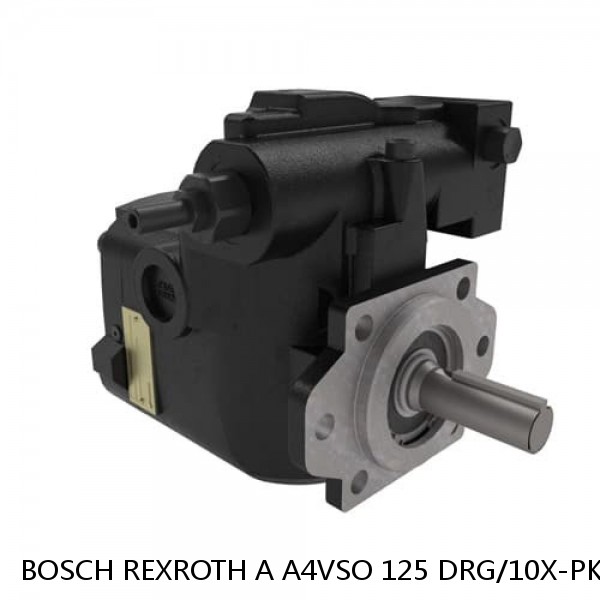 A A4VSO 125 DRG/10X-PKD63N00 -SO 62 BOSCH REXROTH A4VSO Variable Displacement Pumps