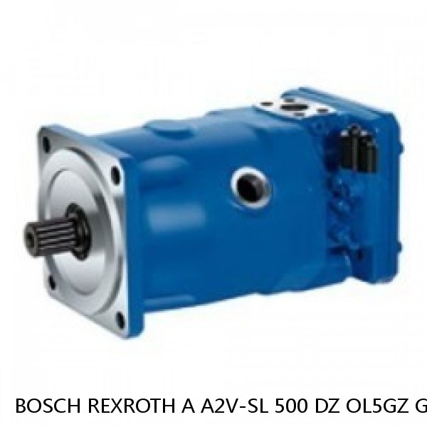 A A2V-SL 500 DZ OL5GZ GLRD-A BOSCH REXROTH A2V Variable Displacement Pumps