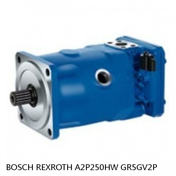 A2P250HW GR5GV2P BOSCH REXROTH A2P Hydraulic Piston Pumps