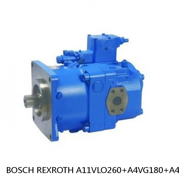 A11VLO260+A4VG180+A4VG180+A10VSO18 BOSCH REXROTH A11VLO Axial Piston Variable Pump