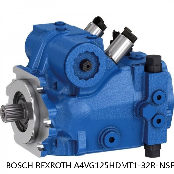 A4VG125HDMT1-32R-NSF02F691S-S BOSCH REXROTH A4VG Variable Displacement Pumps