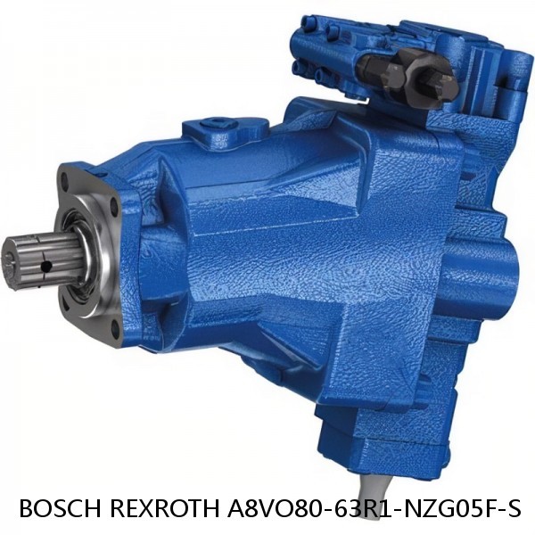 A8VO80-63R1-NZG05F-S BOSCH REXROTH A8VO Variable Displacement Pumps