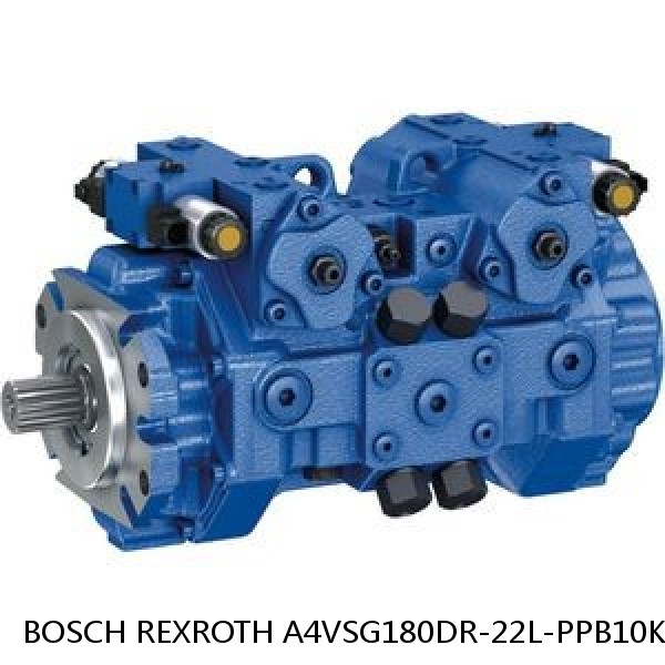 A4VSG180DR-22L-PPB10K340N BOSCH REXROTH A4VSG Axial Piston Variable Pump