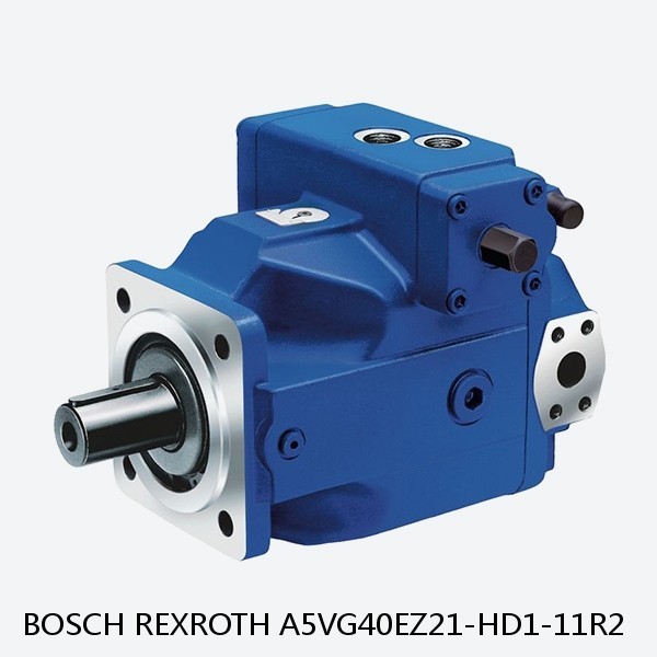 A5VG40EZ21-HD1-11R2 BOSCH REXROTH A5VG AXIAL PISTON VARIABLE PUMP