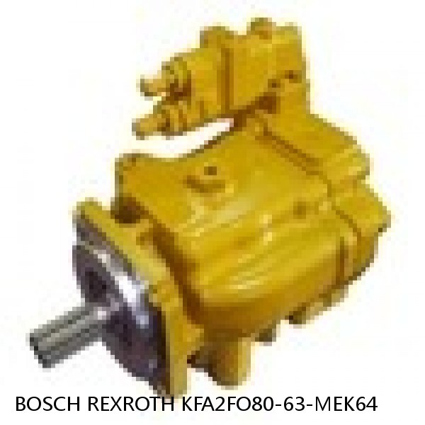 KFA2FO80-63-MEK64 BOSCH REXROTH KFA2FO HYDRAULIC PISTON PUMP #1 small image