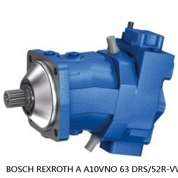A A10VNO 63 DRS/52R-VWC11N00-S2665 BOSCH REXROTH A10VNO Axial Piston Pumps