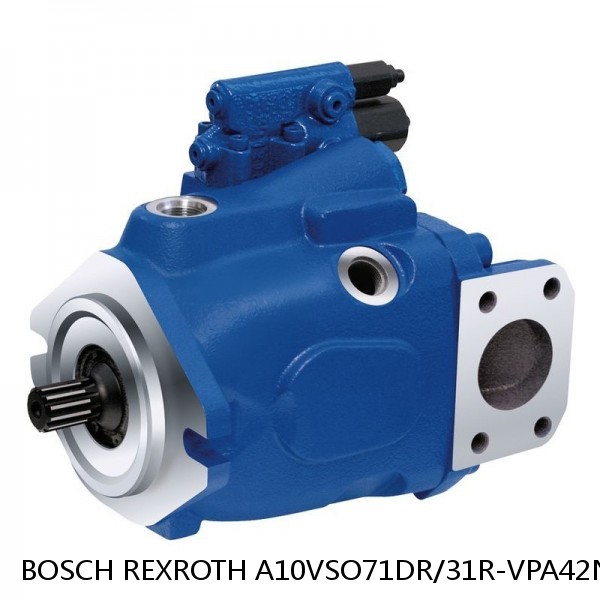 A10VSO71DR/31R-VPA42N BOSCH REXROTH A10VSO Variable Displacement Pumps