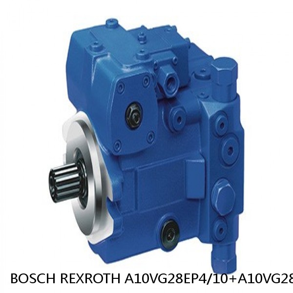 A10VG28EP4/10+A10VG28EP4/1 BOSCH REXROTH A10VG Axial piston variable pump