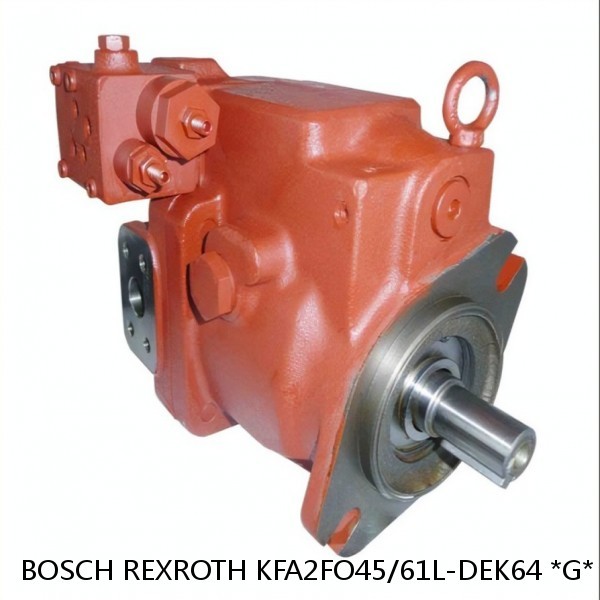 KFA2FO45/61L-DEK64 *G* BOSCH REXROTH KFA2FO HYDRAULIC PISTON PUMP #1 small image