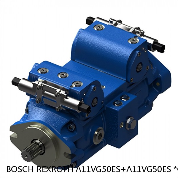 A11VG50ES+A11VG50ES *G* BOSCH REXROTH A11VG Hydraulic Pumps