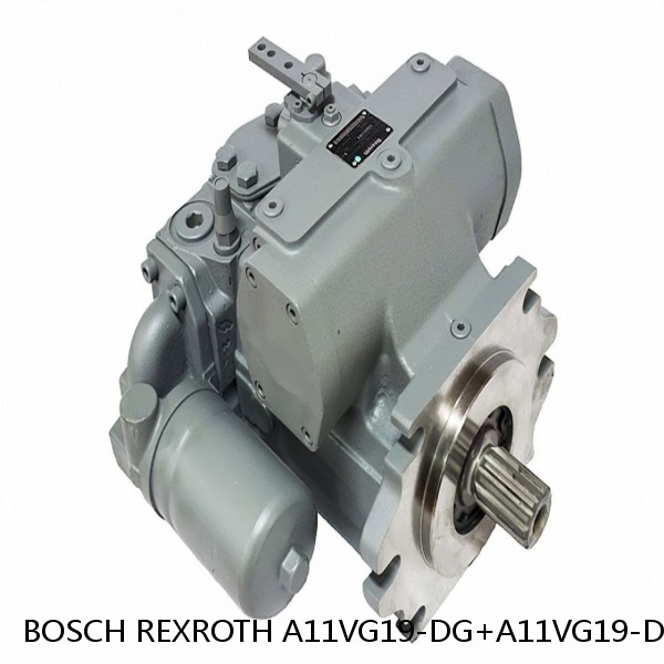 A11VG19-DG+A11VG19-DG BOSCH REXROTH A11VG Hydraulic Pumps #1 small image