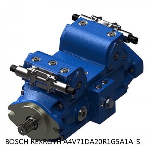 A4V71DA20R1G5A1A-S BOSCH REXROTH A4V Variable Pumps #1 small image