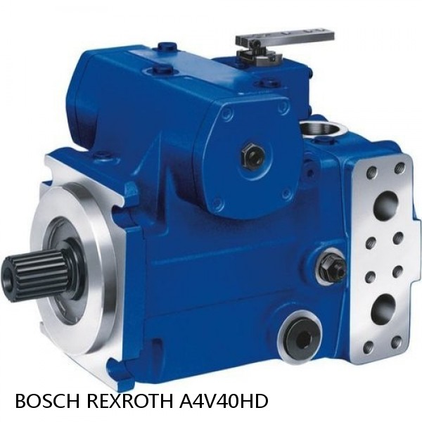 A4V40HD BOSCH REXROTH A4V Variable Pumps