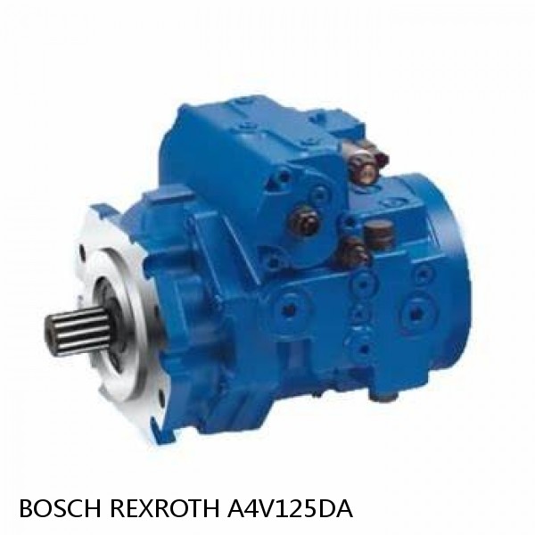 A4V125DA BOSCH REXROTH A4V Variable Pumps #1 small image