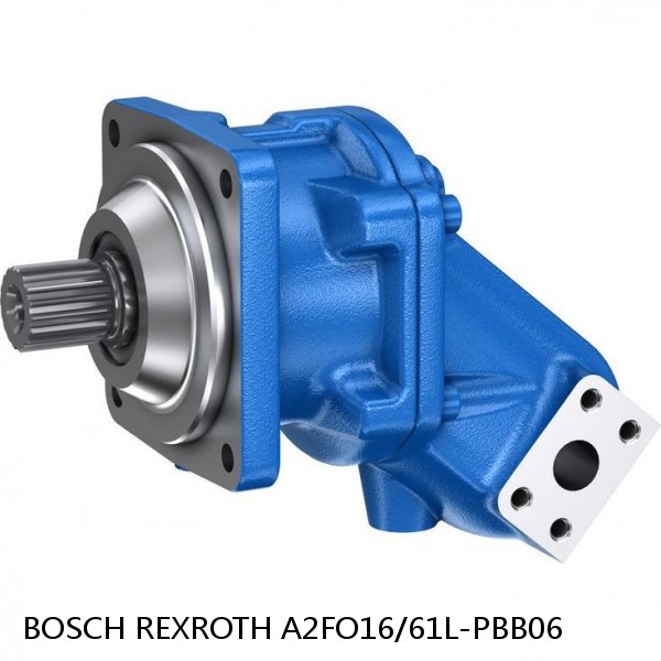 A2FO16/61L-PBB06 BOSCH REXROTH A2FO Fixed Displacement Pumps #1 small image