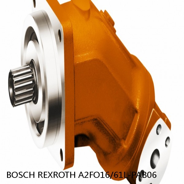 A2FO16/61L-PAB06 BOSCH REXROTH A2FO Fixed Displacement Pumps #1 small image