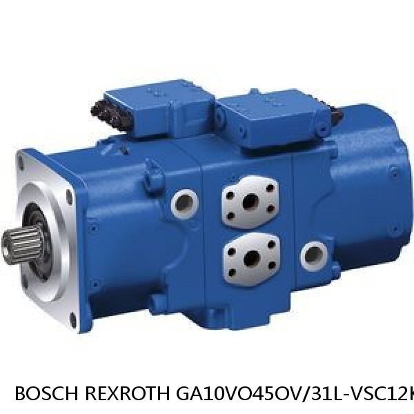 GA10VO45OV/31L-VSC12K68 BOSCH REXROTH A10VO Piston Pumps #1 small image