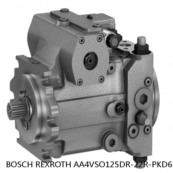 AA4VSO125DR-22R-PKD63N00-SO62 BOSCH REXROTH A4VSO Variable Displacement Pumps