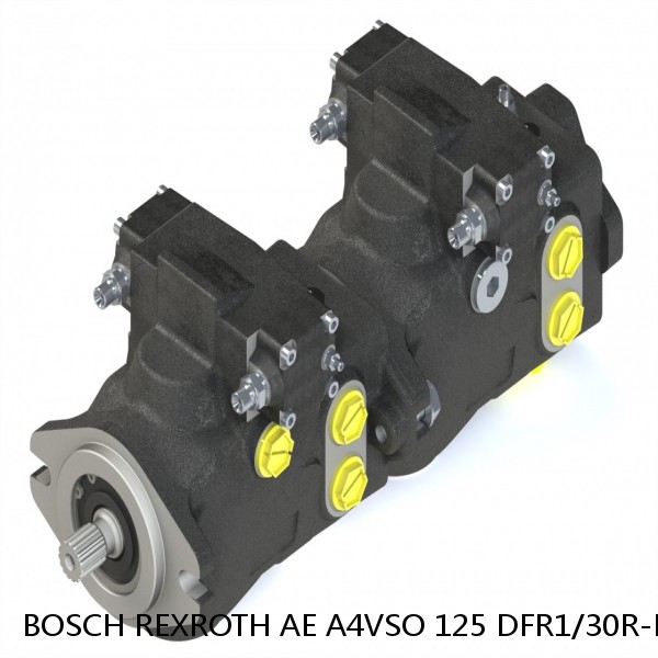 AE A4VSO 125 DFR1/30R-PPB13K33 BOSCH REXROTH A4VSO Variable Displacement Pumps