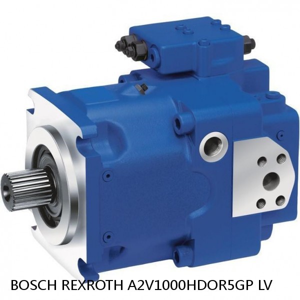 A2V1000HDOR5GP LV BOSCH REXROTH A2V Variable Displacement Pumps #1 small image