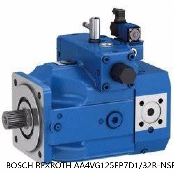 AA4VG125EP7D1/32R-NSFX3F021DP-S BOSCH REXROTH A4VG Variable Displacement Pumps