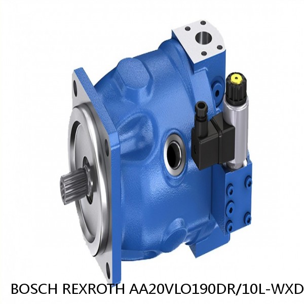 AA20VLO190DR/10L-WXD07N00T-S BOSCH REXROTH A20VLO Hydraulic Pump #1 small image