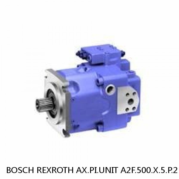 AX.PI.UNIT A2F.500.X.5.P.2 BOSCH REXROTH A2F Piston Pumps #1 small image