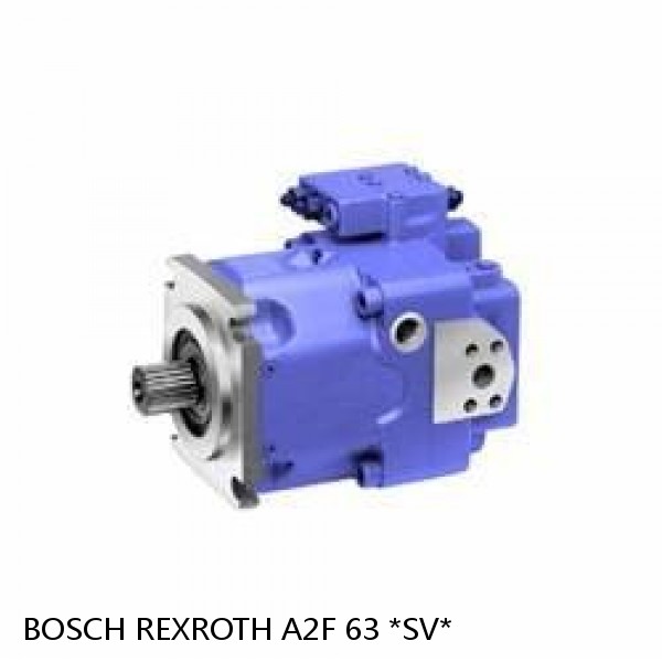 A2F 63 *SV* BOSCH REXROTH A2F Piston Pumps #1 small image