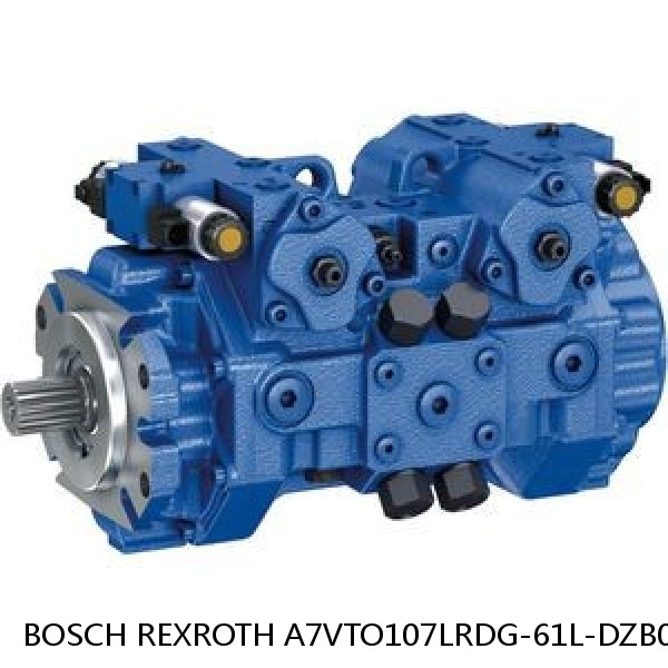 A7VTO107LRDG-61L-DZB01-S BOSCH REXROTH A7VTO HYDRAULIC PUMP