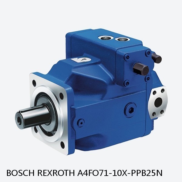 A4FO71-10X-PPB25N BOSCH REXROTH A4FO Fixed Displacement Pumps