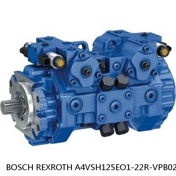 A4VSH125EO1-22R-VPB02N009N-SO531 BOSCH REXROTH A4VSH AXIAL PISTON VARIABLE PUMP #1 small image