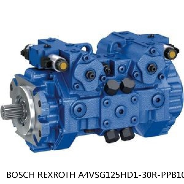 A4VSG125HD1-30R-PPB10N009N-SO405 BOSCH REXROTH A4VSG Axial Piston Variable Pump