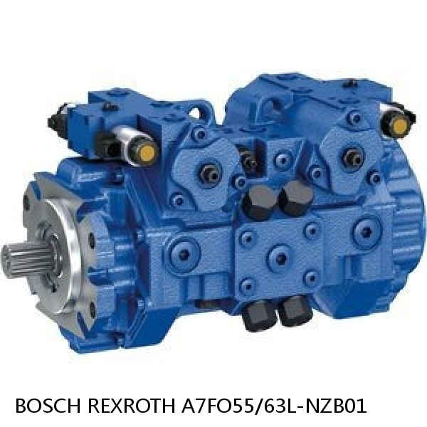 A7FO55/63L-NZB01 BOSCH REXROTH A7FO Axial Piston Motor Fixed Displacement Bent Axis Pump