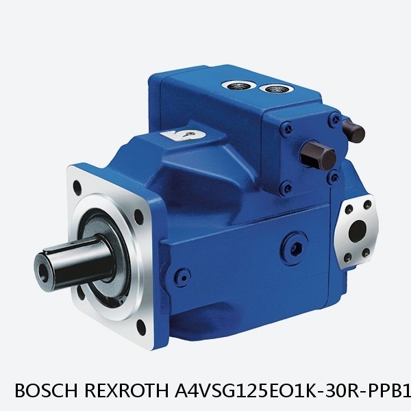 A4VSG125EO1K-30R-PPB10H029F BOSCH REXROTH A4VSG Axial Piston Variable Pump