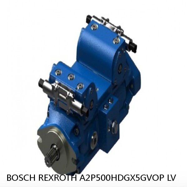 A2P500HDGX5GVOP LV BOSCH REXROTH A2P Hydraulic Piston Pumps #1 image
