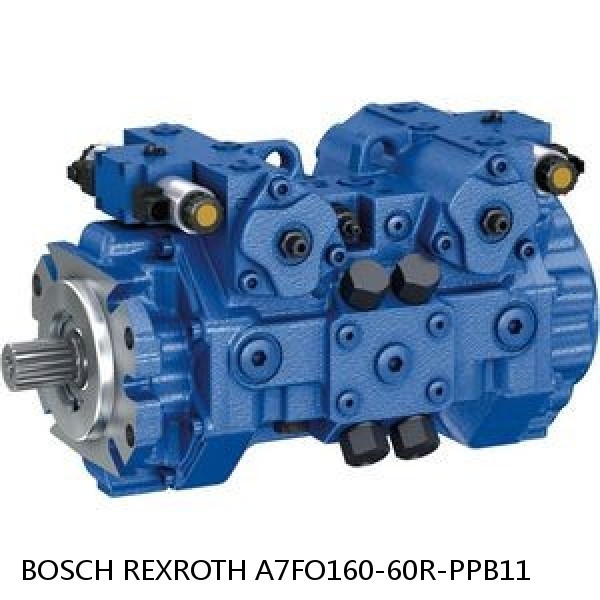 A7FO160-60R-PPB11 BOSCH REXROTH A7FO Axial Piston Motor Fixed Displacement Bent Axis Pump #1 image