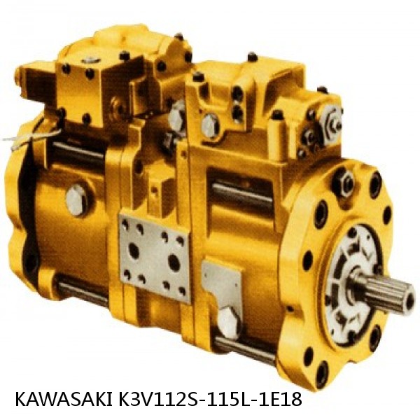 K3V112S-115L-1E18 KAWASAKI K3V HYDRAULIC PUMP #1 image